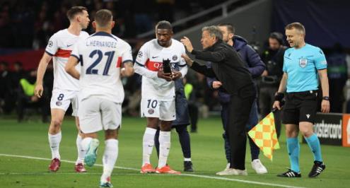 إنريكي: لا خلاف مع ديمبيلي.. ولن أهدأ حتى أصنع هوية لباريس سان جيرمان